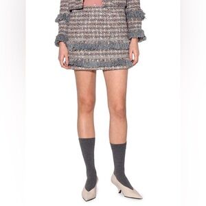 WALTER BAKER Meredith Palace Tweed Miniskirt, SIZE 6 NWT